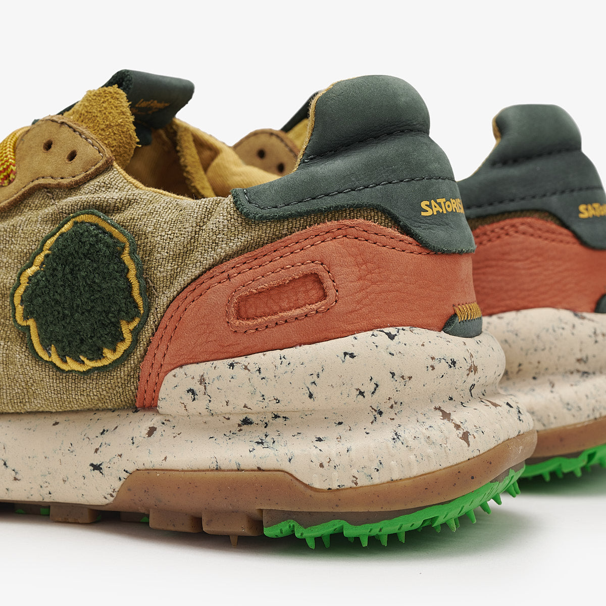 Chacrona Linen | Psychadelic khaki