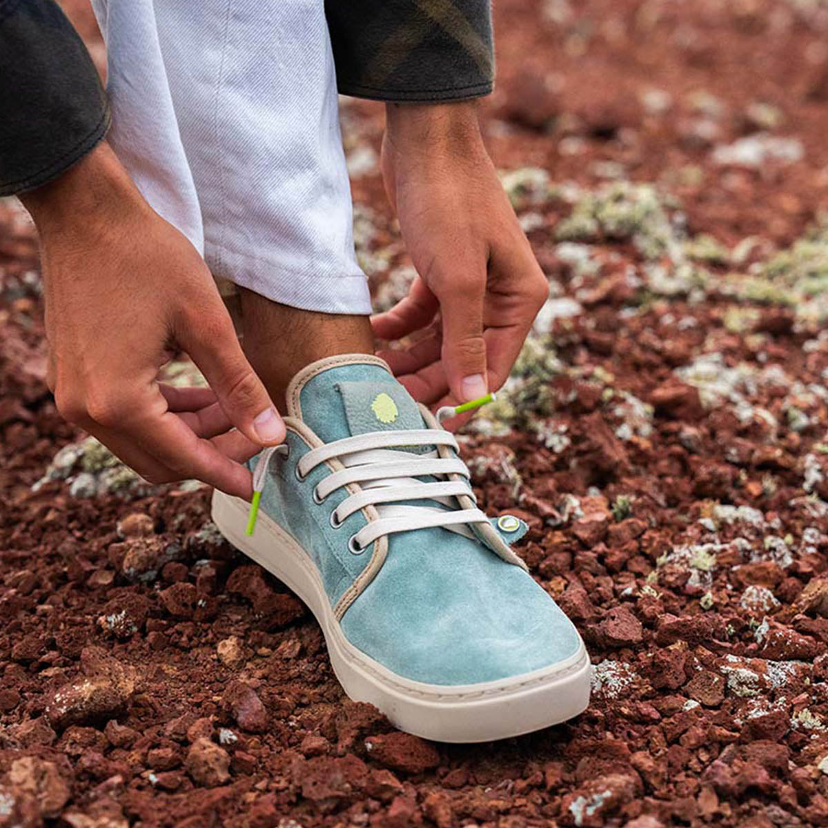 Heisei Suede | Milky Jade