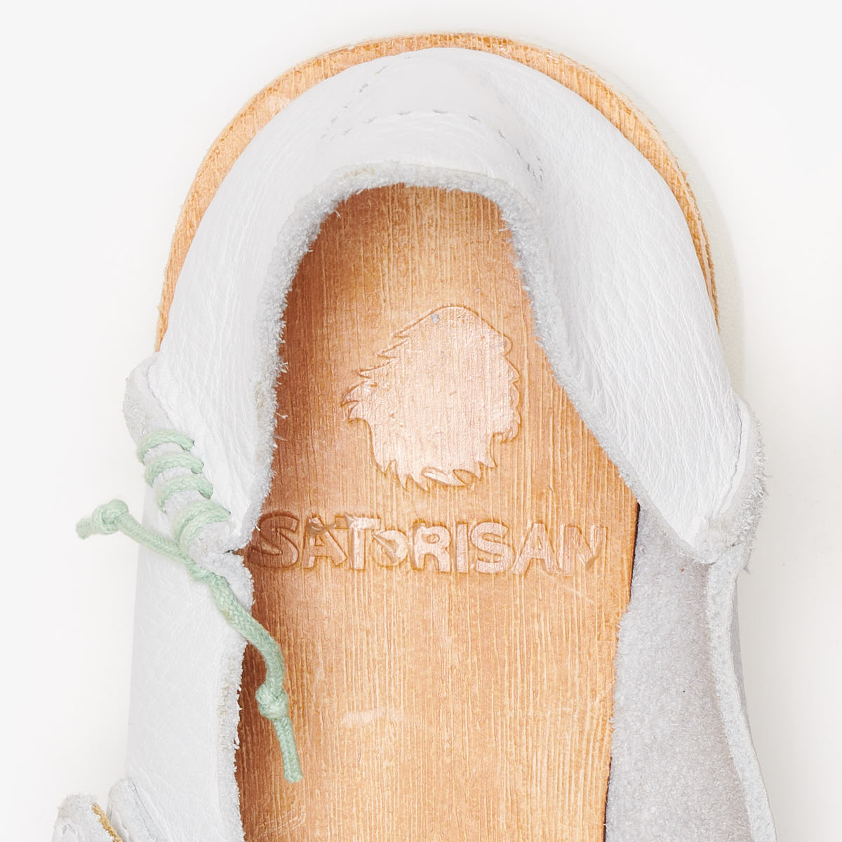 White men sandals