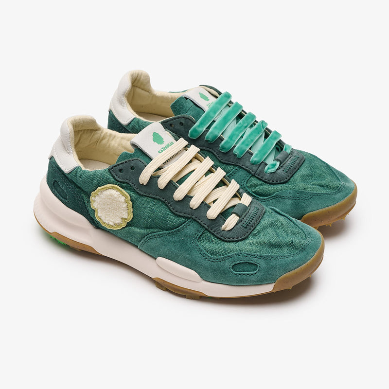 Chacrona Linen | Diving Green W