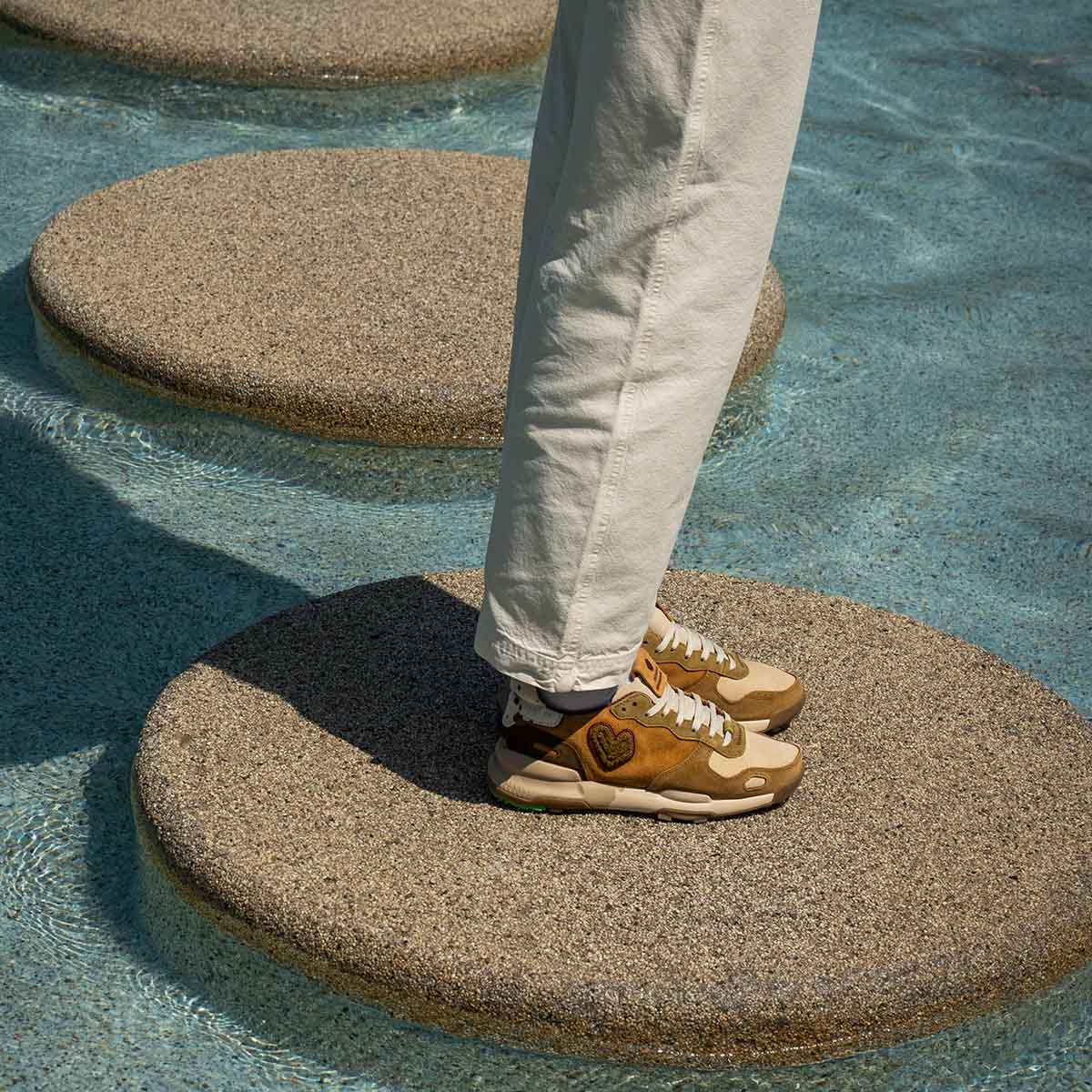 Women's Trainer - Chacrona Suede String Brown - Satorisan ROW