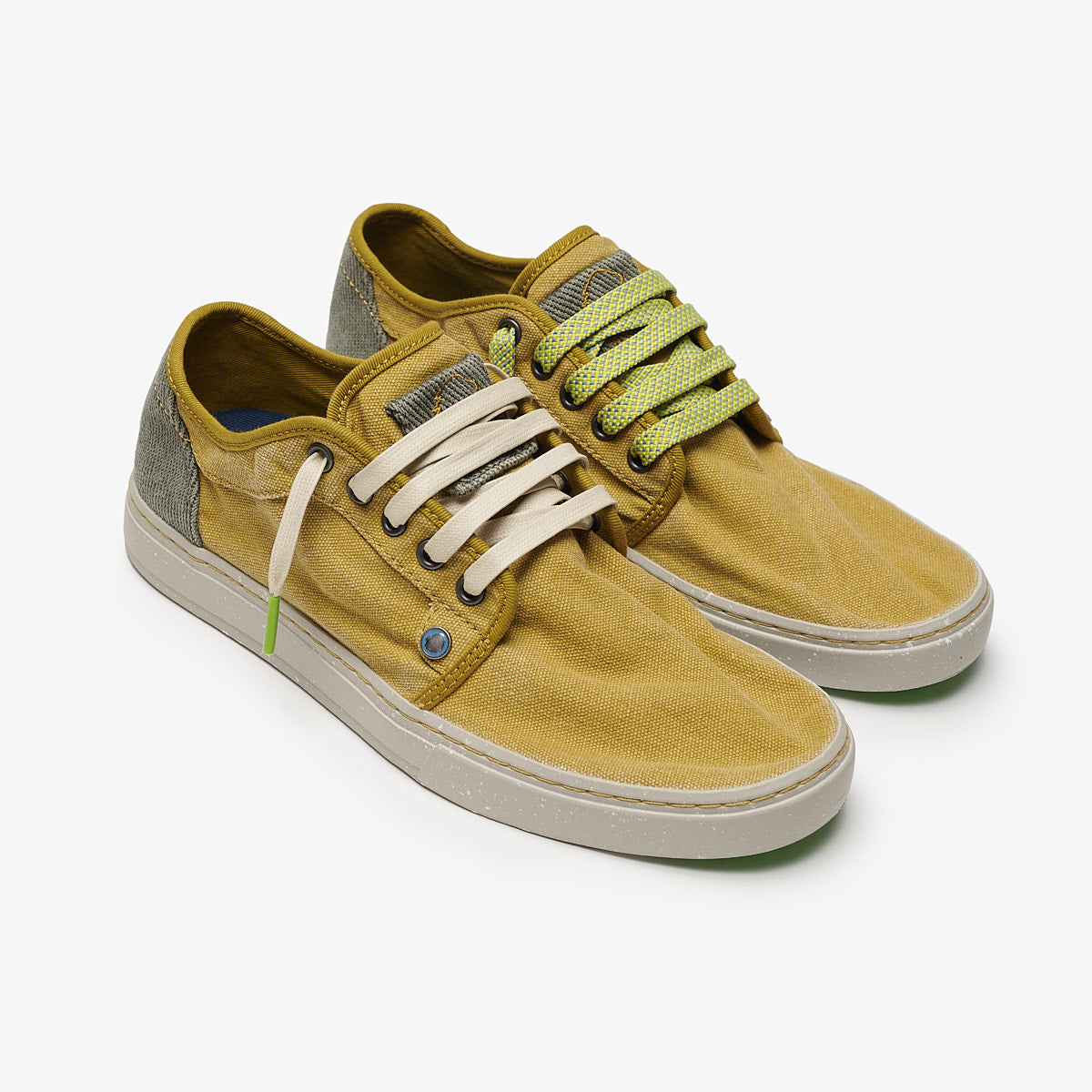 Men's sneakers - Heisei Gaia Terra 2 Psychadelic Khaki - Satorisan ROW