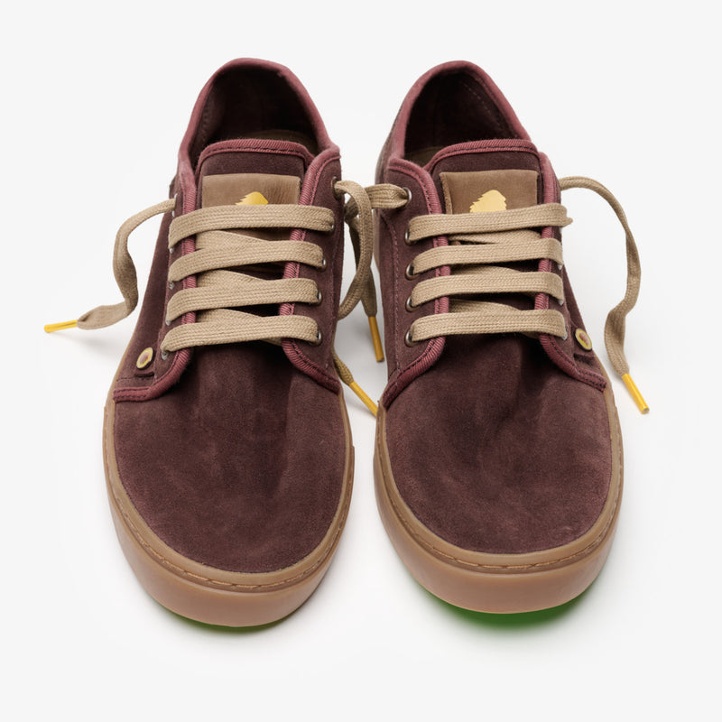 Satorisan Mens Yasuragi Shoes 36 Brown Heisei Suede minimalist Heisei Suede | Driftwood Brown main image 3