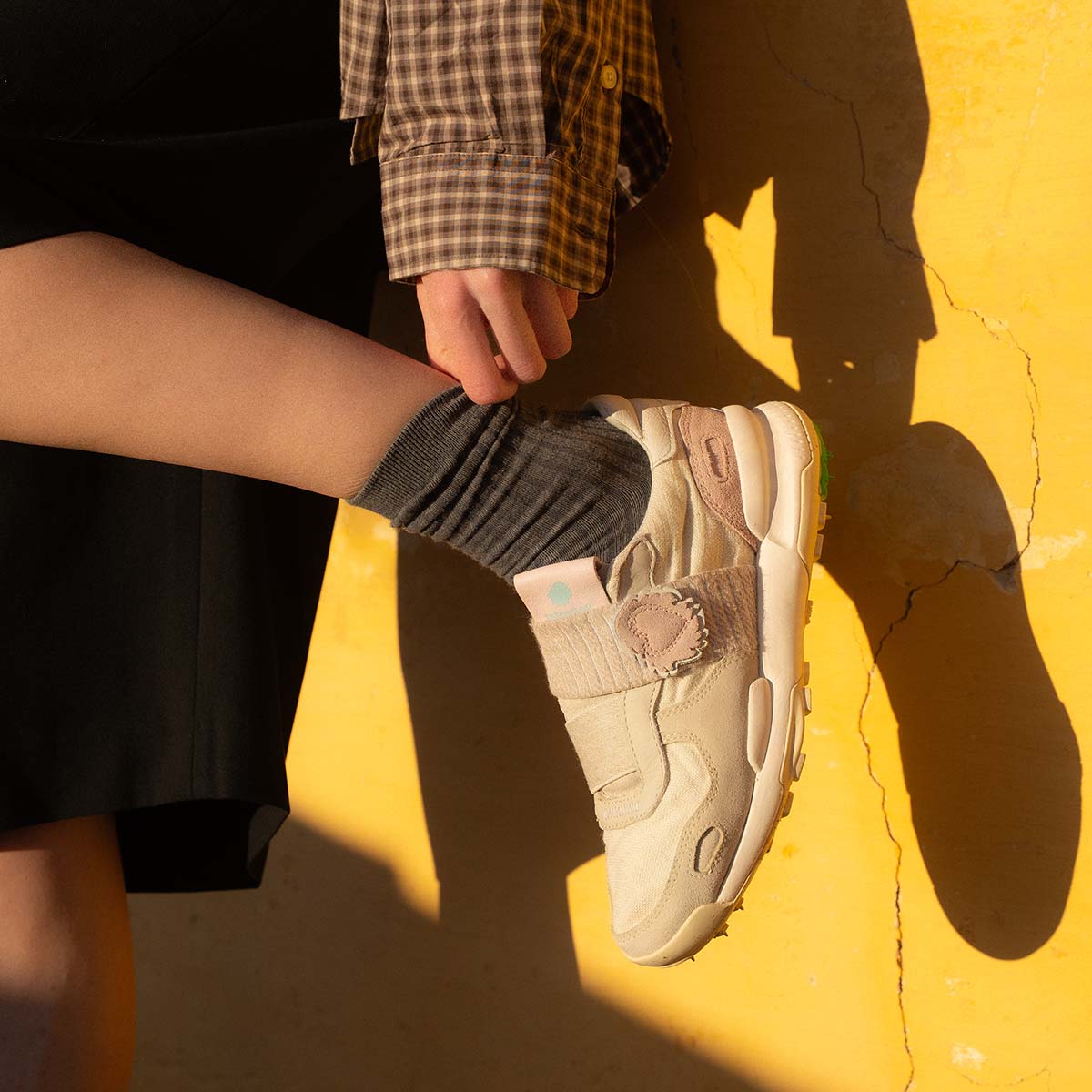 Chacrona Linen Elastics | Chantilly Cream W