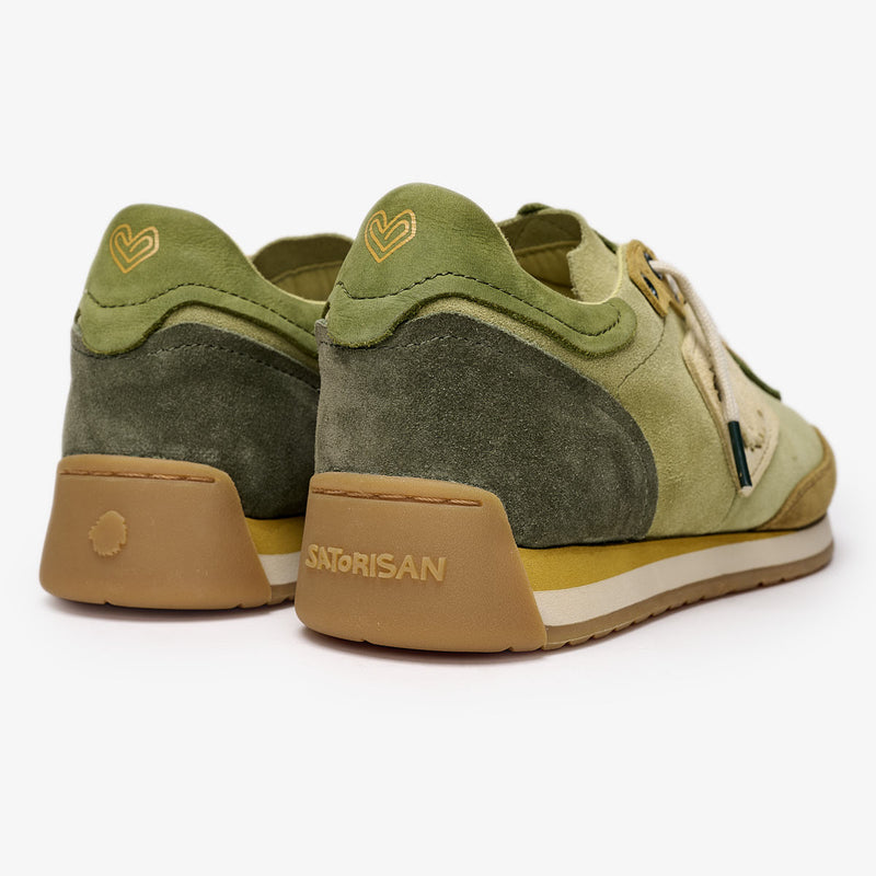 Ensō Suede | Lichen Green