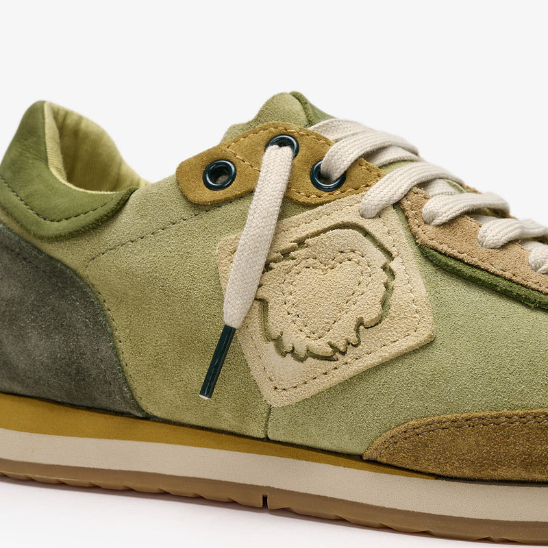 Ensō Suede | Lichen Green