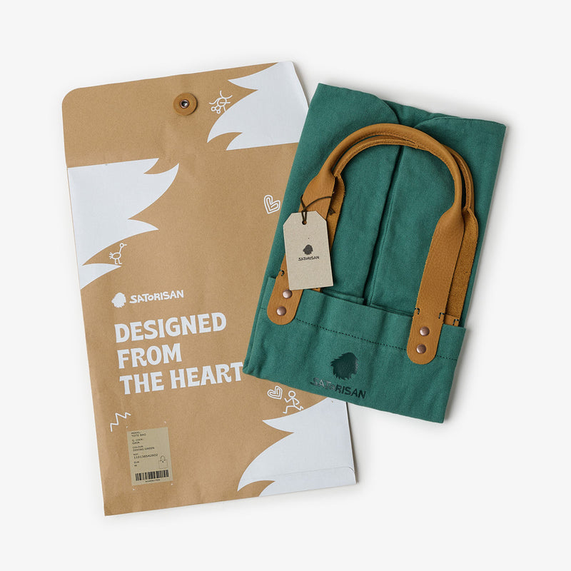 Tote Bag Gaia | Diving Green