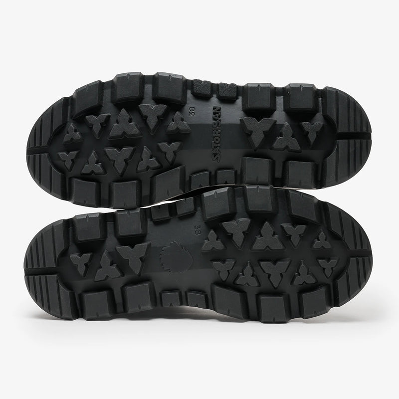 Unalome Laces Premium Wool | Khakies Black