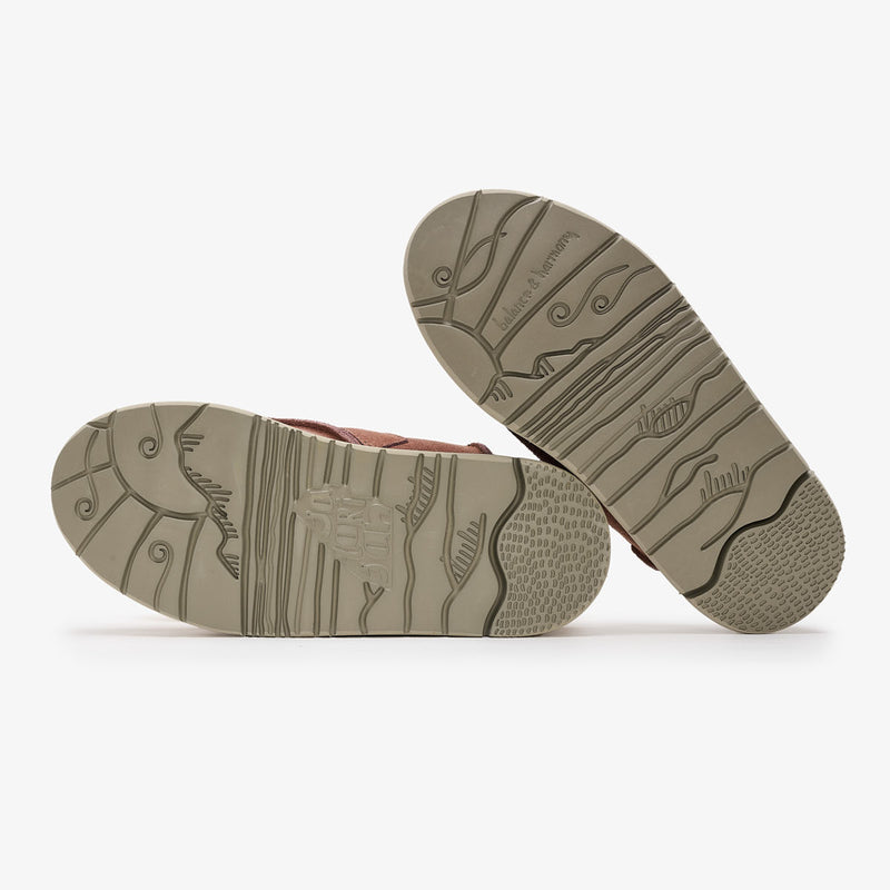 Uwabaki Clog Suede | Chestnut
