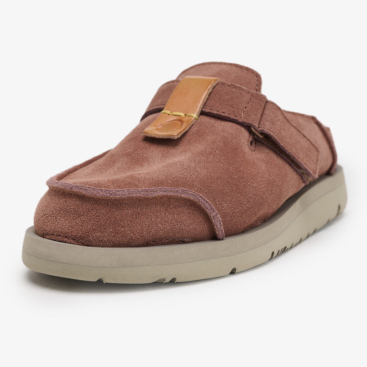 Uwabaki Clog Suede | Chestnut