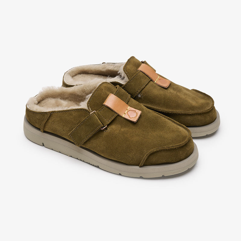Uwabaki Clog Suede | Thunderbolt