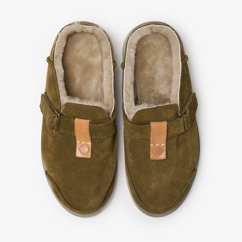 Uwabaki Clog Suede | Thunderbolt