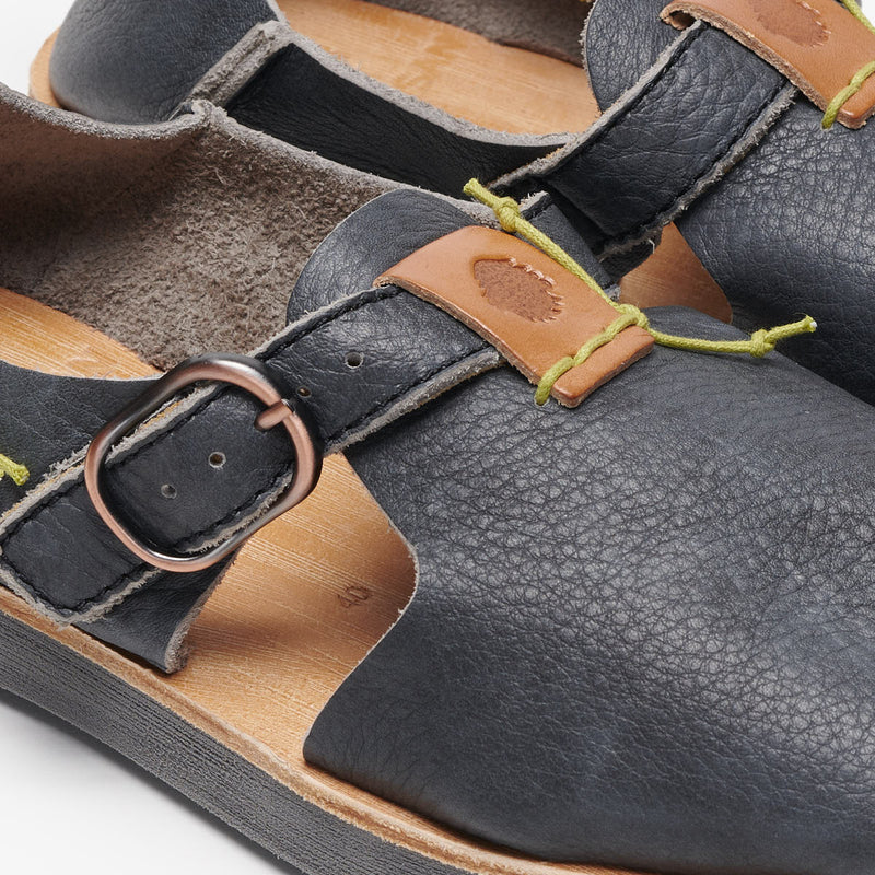 Black Close toe sandals
