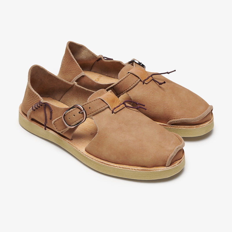 Men sandals Cognac