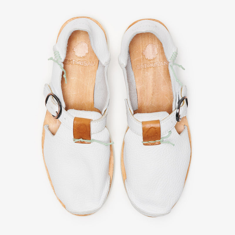 White men sandals