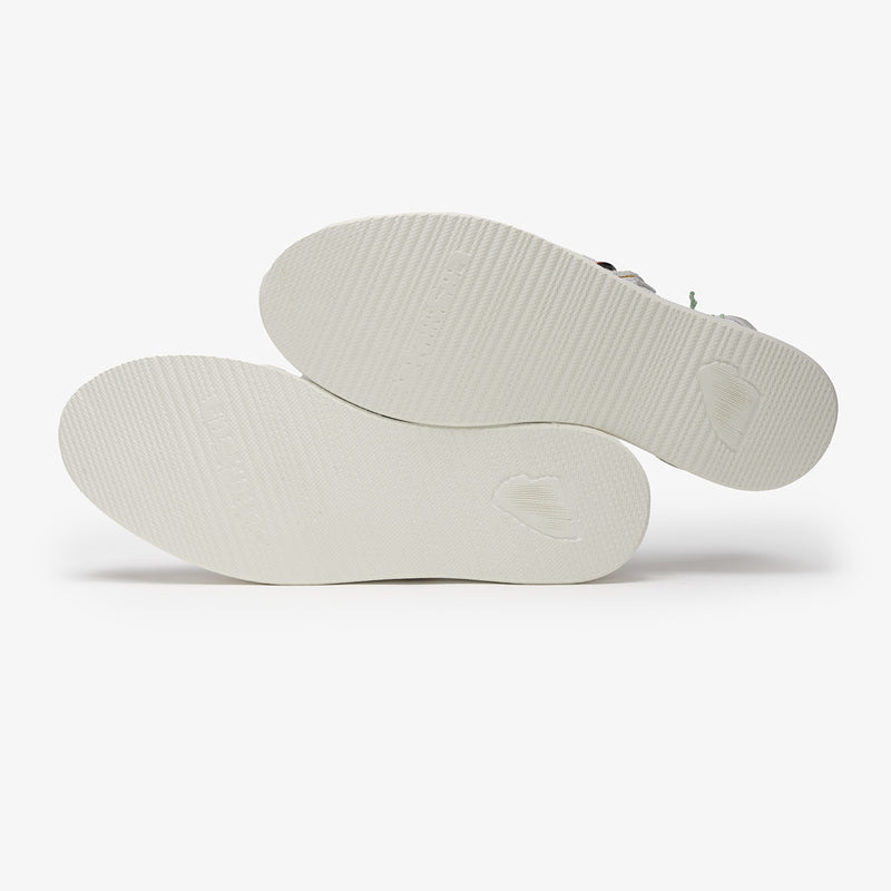White men sandals
