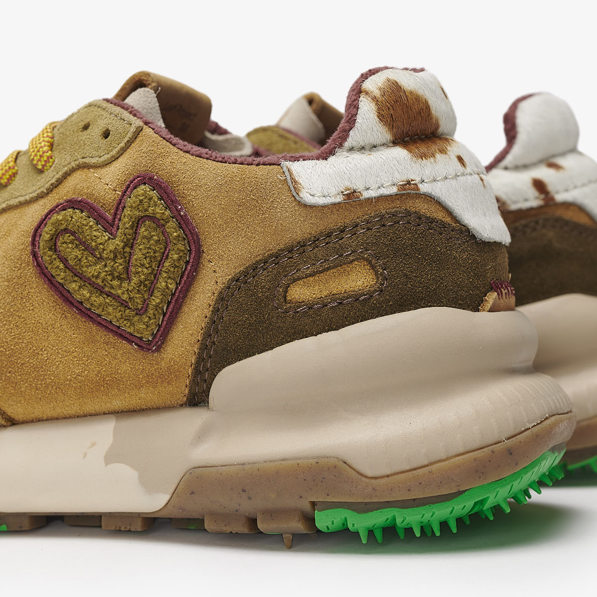 Women's Trainer - Chacrona Suede String Brown - Satorisan ROW