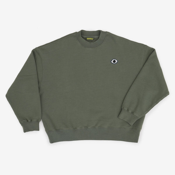 Sweatshirt oversize Organic cotton | Wild grass