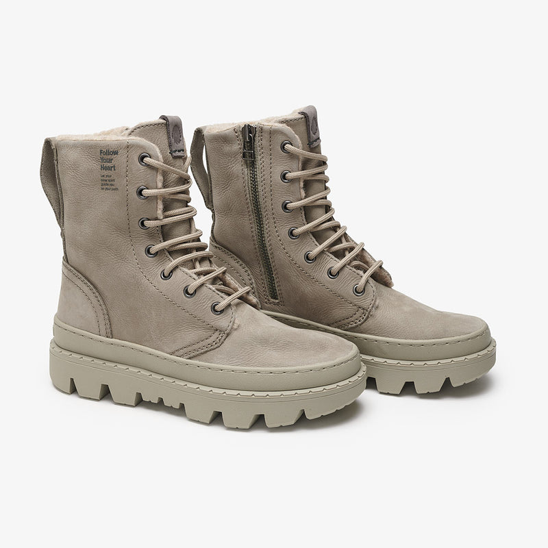 track sole boots