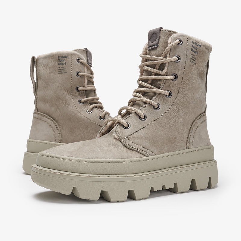 track sole boots